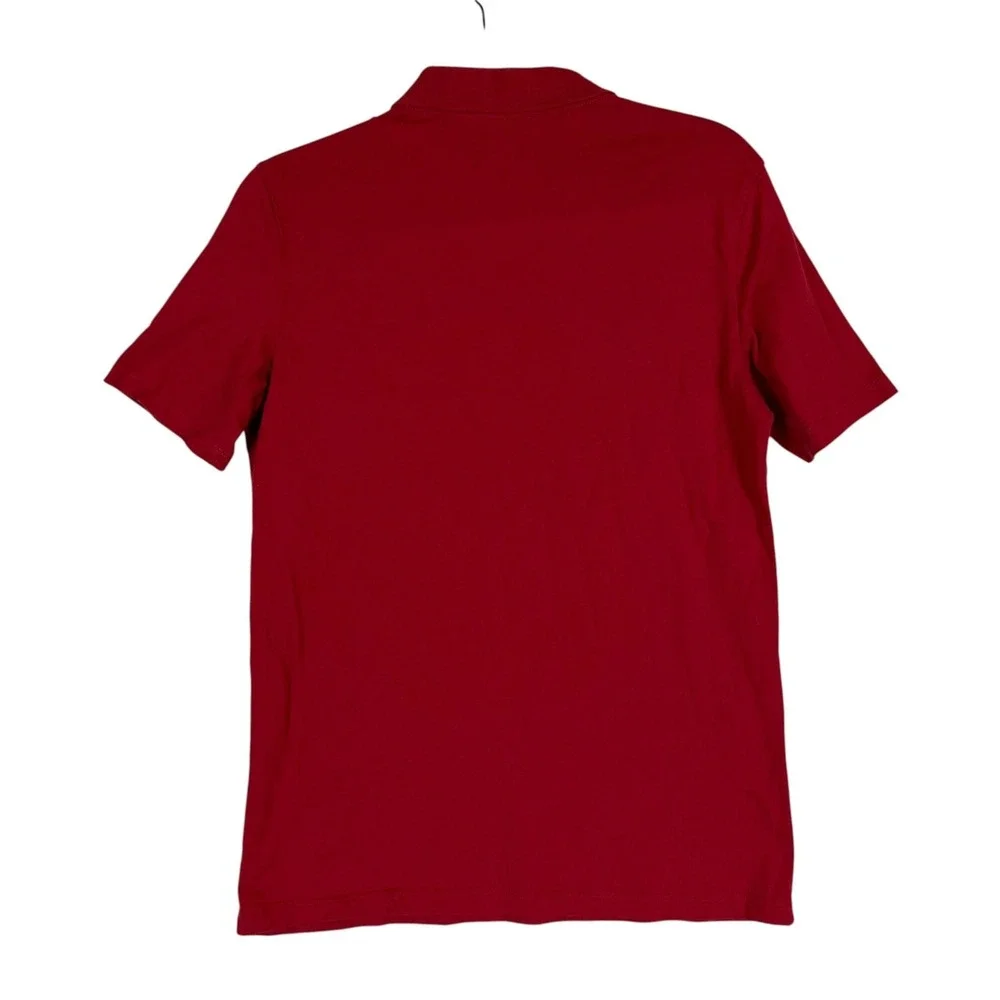 Old Navy Polo Shirt Boys 18 Red Uniform Jersey Knit Short Sleeve Schoolwear
